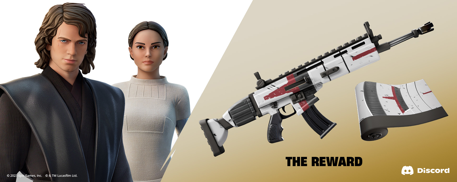 A preview of The Coruscant's Pride wrap in Fortnite. 