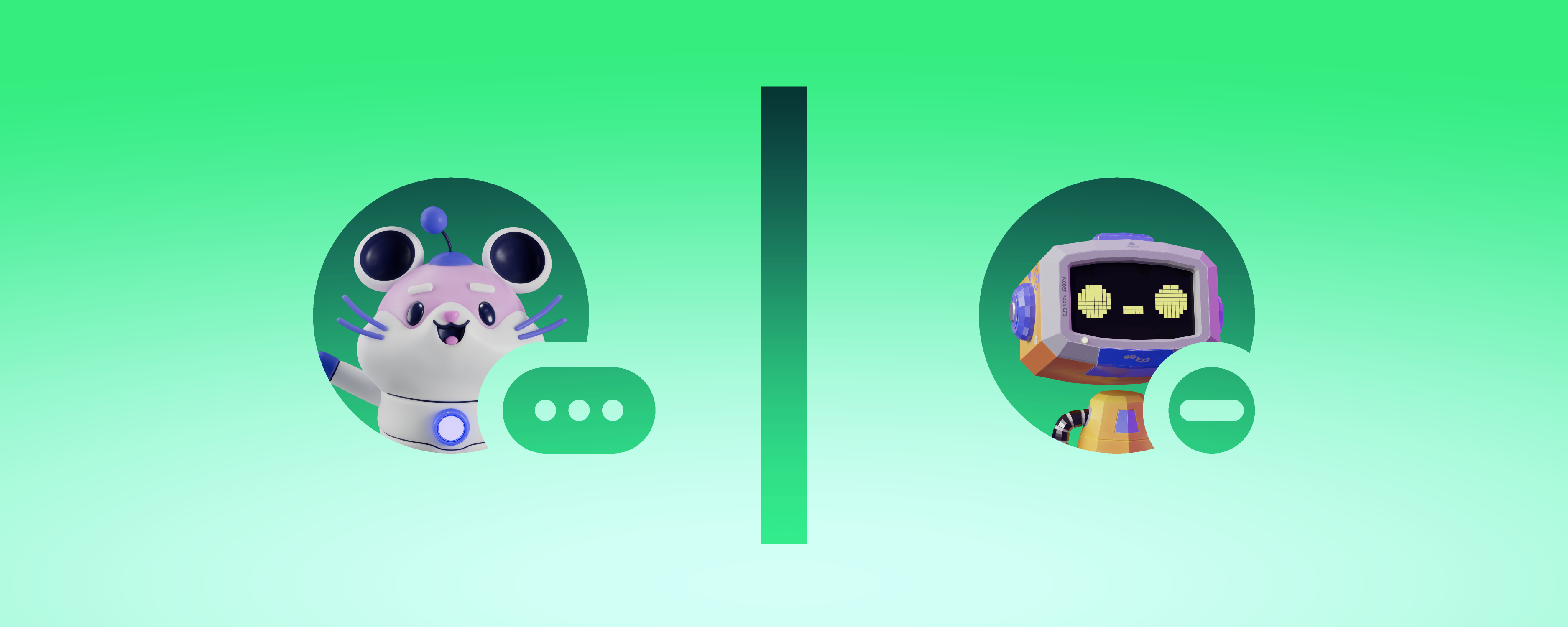 Nelly and Clyde having a Discord conversation.